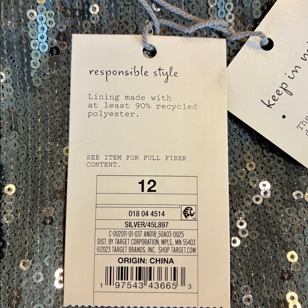 a new day Silver Sequin Pants - Picture 8 of 16